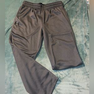 Practically brand new gray under armour sweat pants XL